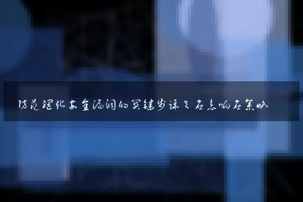 防范网站安全漏洞的关键步骤与应急响应策略