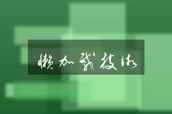 懒加载技术