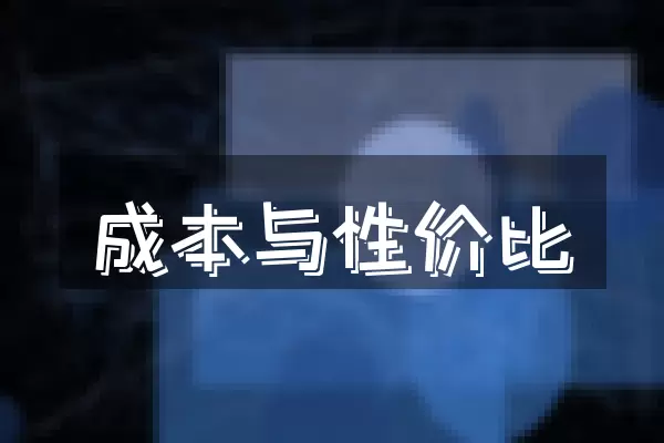 成本与性价比