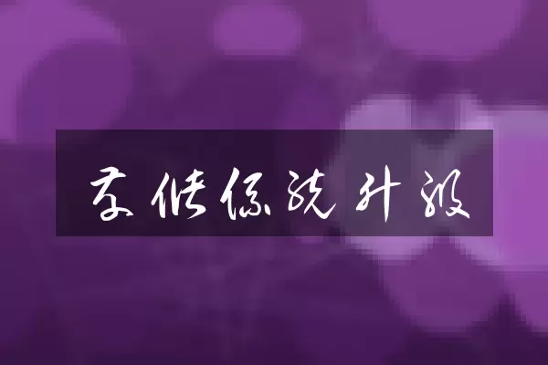 存储系统升级