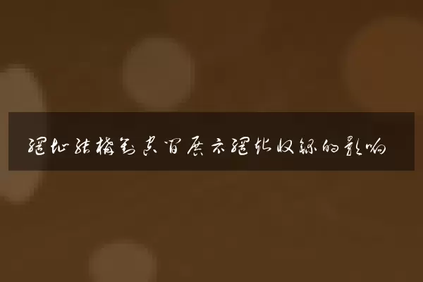 网址结构对空间展示网站收录的影响